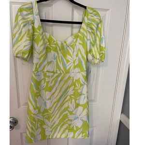 Green French connection dress size 4
